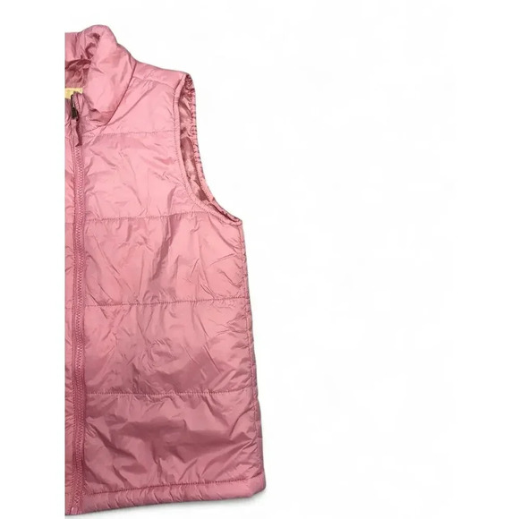 There Abouts Girls Pink Full Zip Puffer Vest Size 14 - Picture 4 of 5
